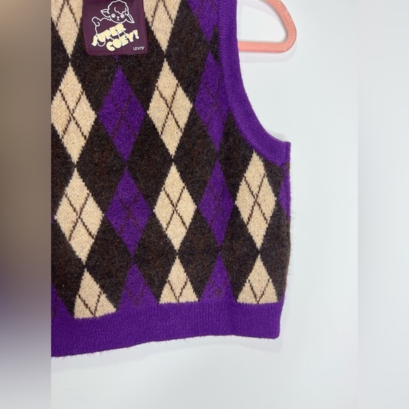 NWT Levi’s “Deja Vu” Sweater Vest size Small - Picture 10 of 10